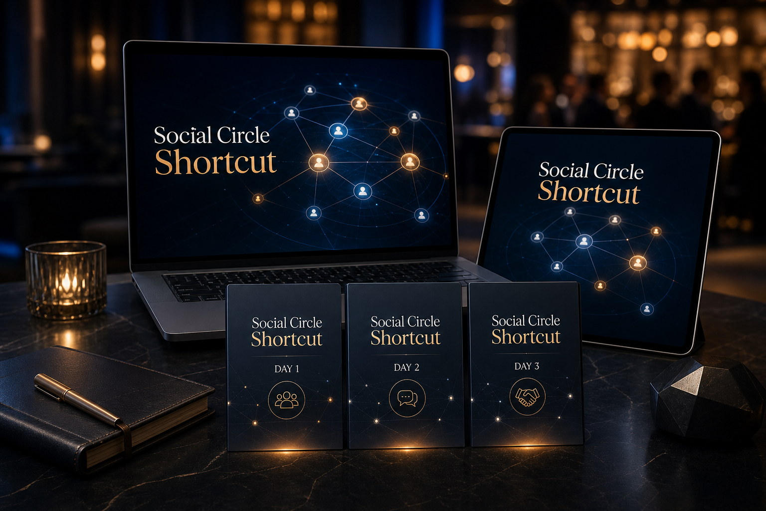 Social Circle Shortcut 3-day live challenge product image